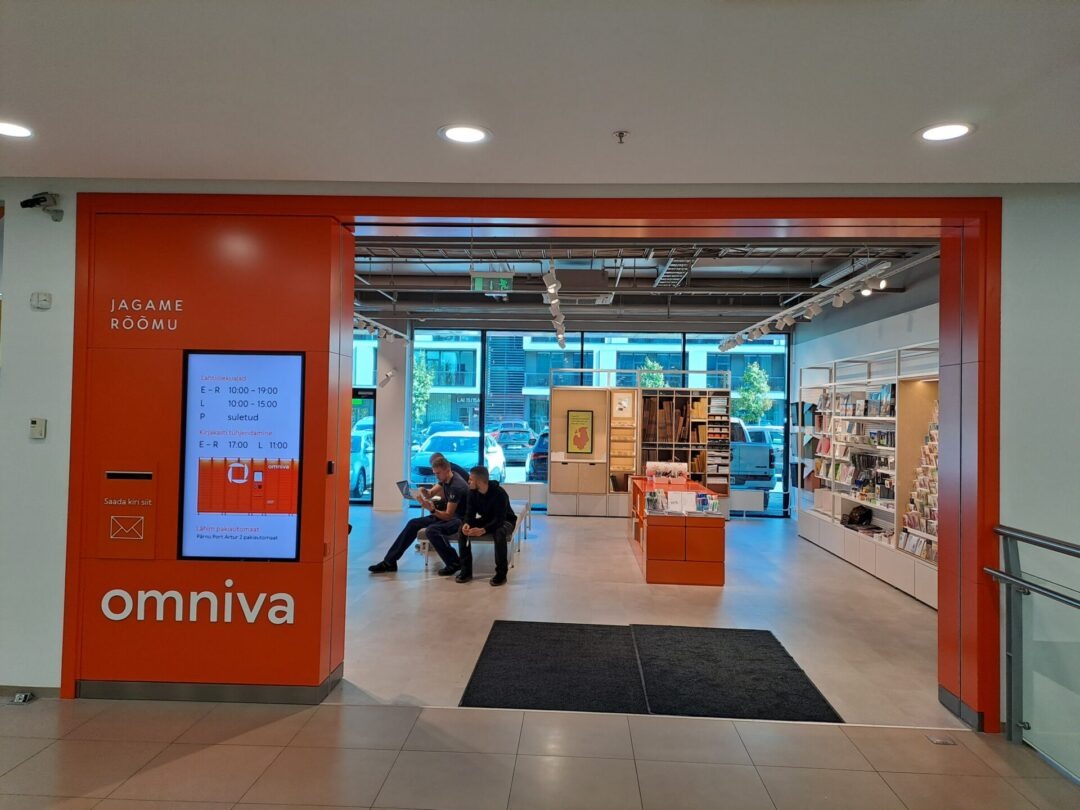 Omniva postkontorite uuendamine üle Eesti
